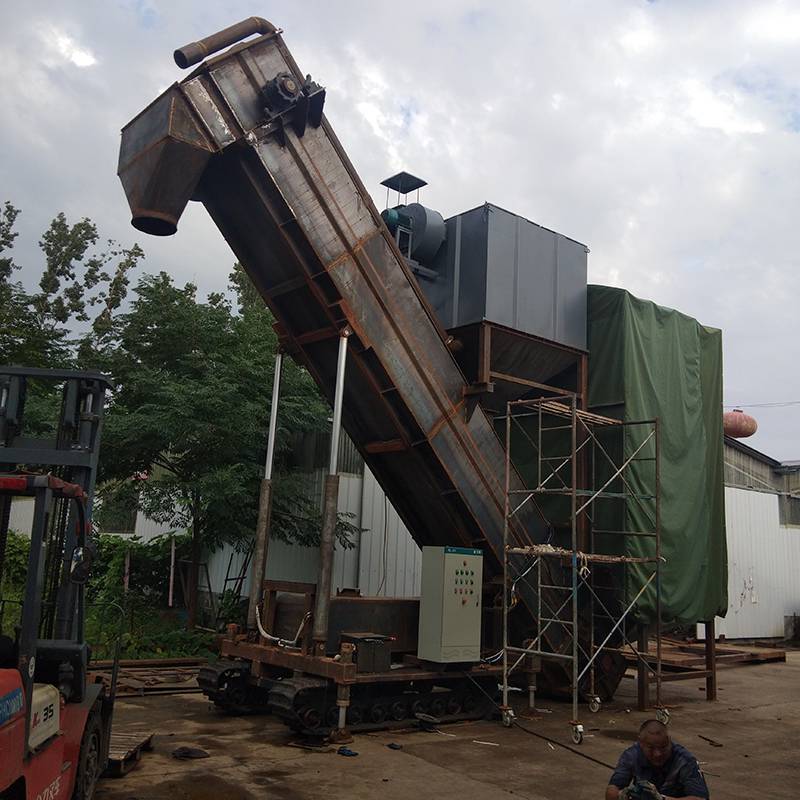 重庆铁路集装箱卸灰机 粉煤灰卸车输送机 集装箱卸车机