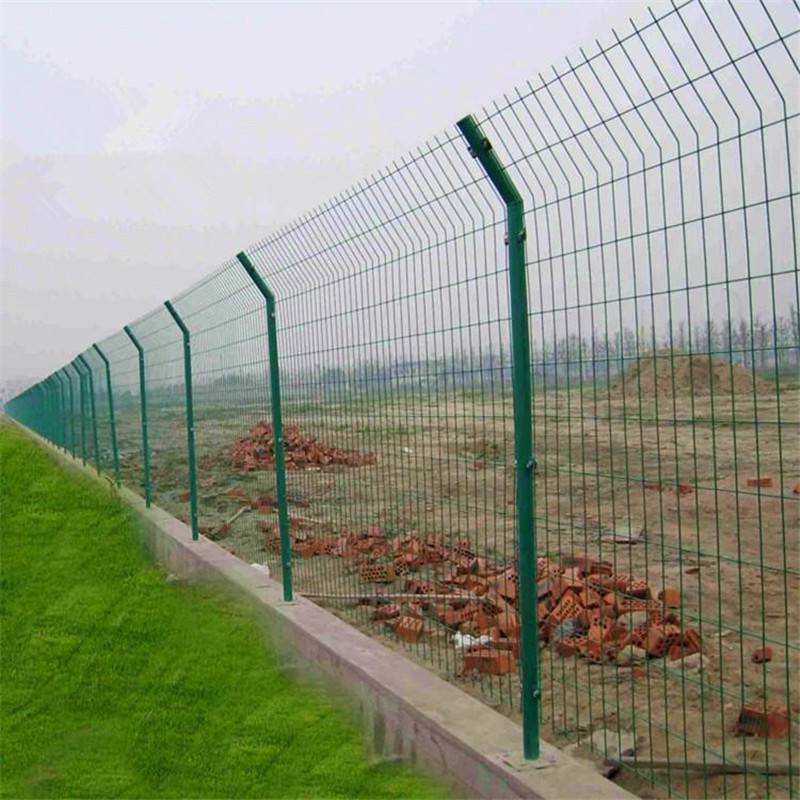双边丝护栏网 桥梁防护铁丝网 高速公路两侧围栏