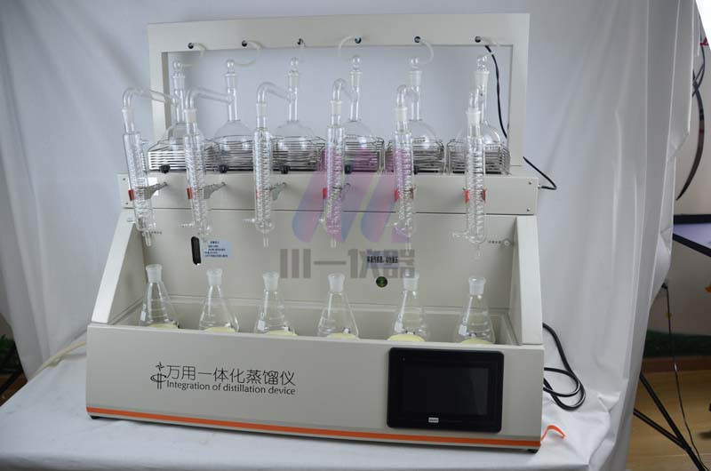 一体化自动蒸馏仪 6位氨氮蒸馏器 CYZL-6Y 万用智能蒸馏仪