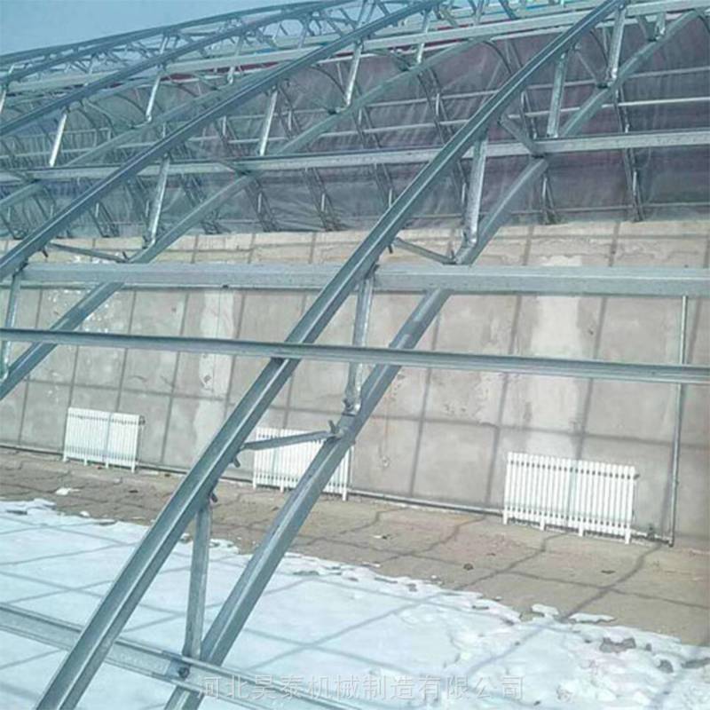 新型双层膜温室 双拱双梁大棚 大棚建造厂家