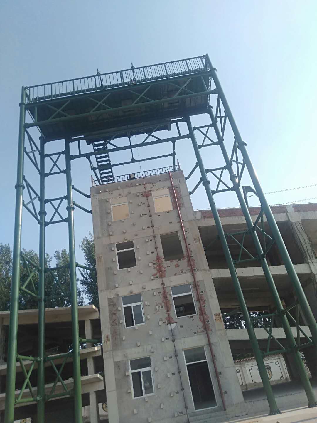 南宁考核训练器材生产厂家 高空组合 消防训练铁塔厂家