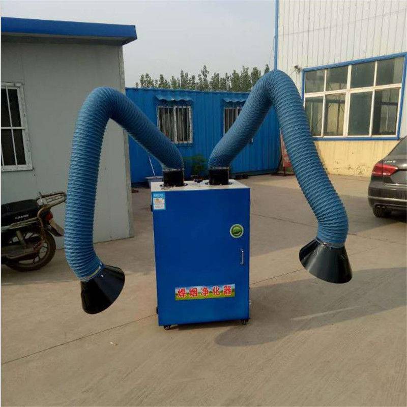 河南郑州移动式焊烟净化器工业车间用收尘器焊接废气净化器