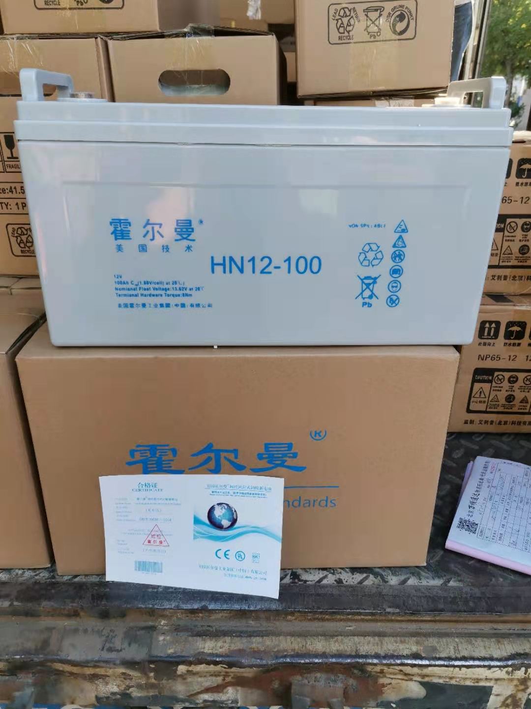 霍尔曼HN12-100UPS适用电池