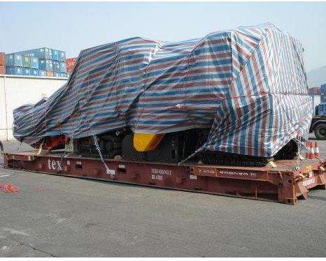 珠海特种柜进出口海运内装拖车
