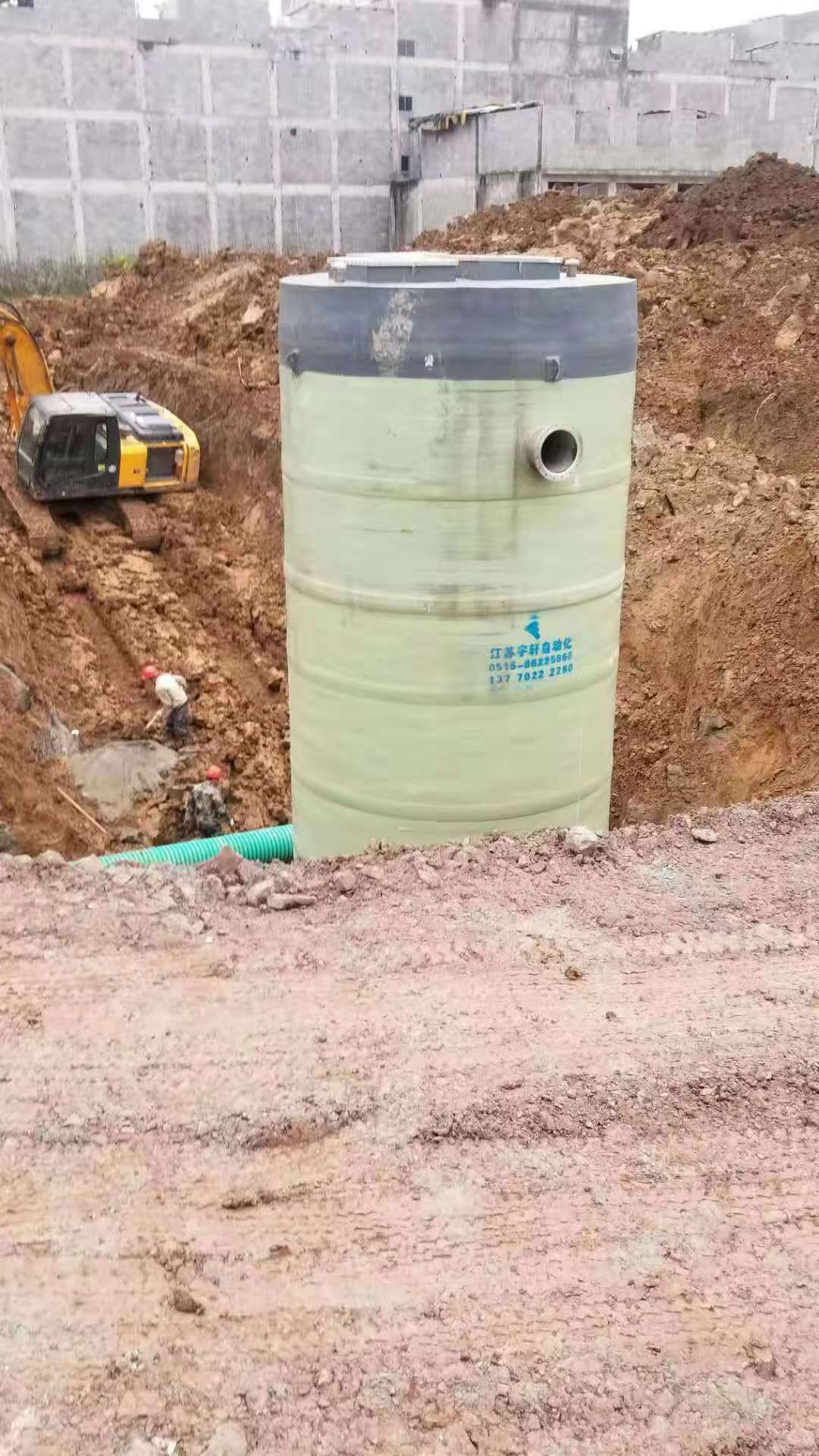 烏海全新第四代地埋污水提升泵站價格