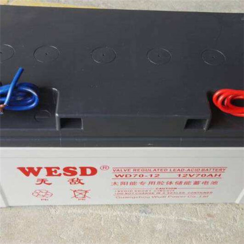 山西WESD12V20蓄电池型号齐全