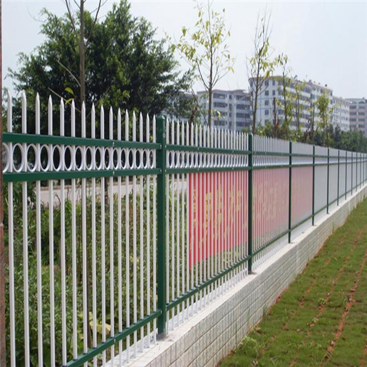 锌钢护栏别墅花园小区防护栏厂区学校护栏庭院围栏