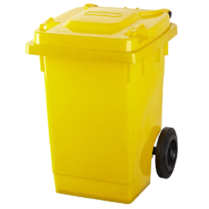 张家界50升塑料环卫垃圾桶 挂车桶 工厂优价供应