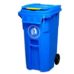 北海50升塑料环卫桶 塑料垃圾桶 工厂优价供应