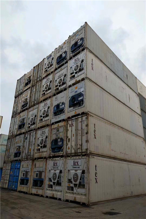 哈尔滨二手12米冷藏集装箱 40英尺冷藏集装箱 二手12米旧冷藏集装箱