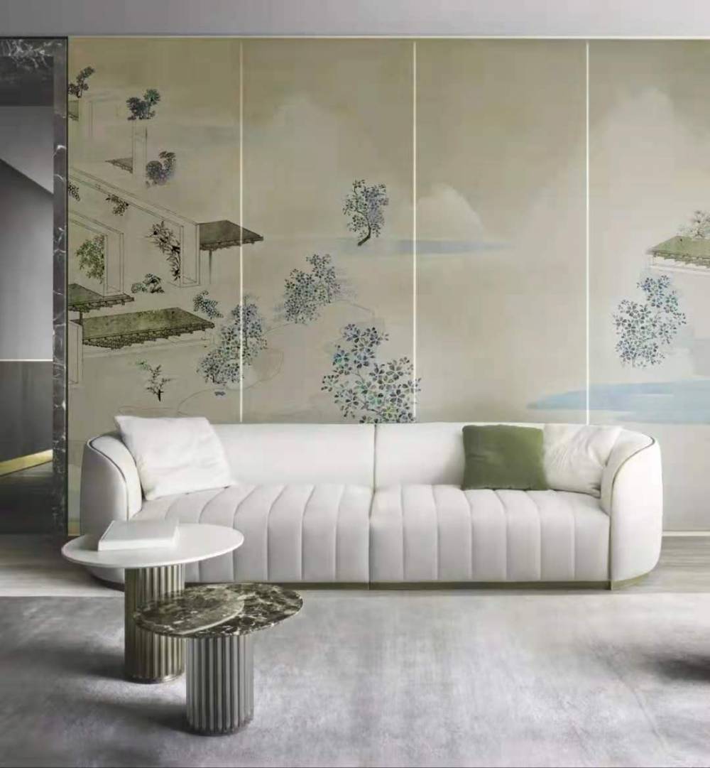 手绘壁纸壁布，5280mm*1474mm,装饰美化空间艺术