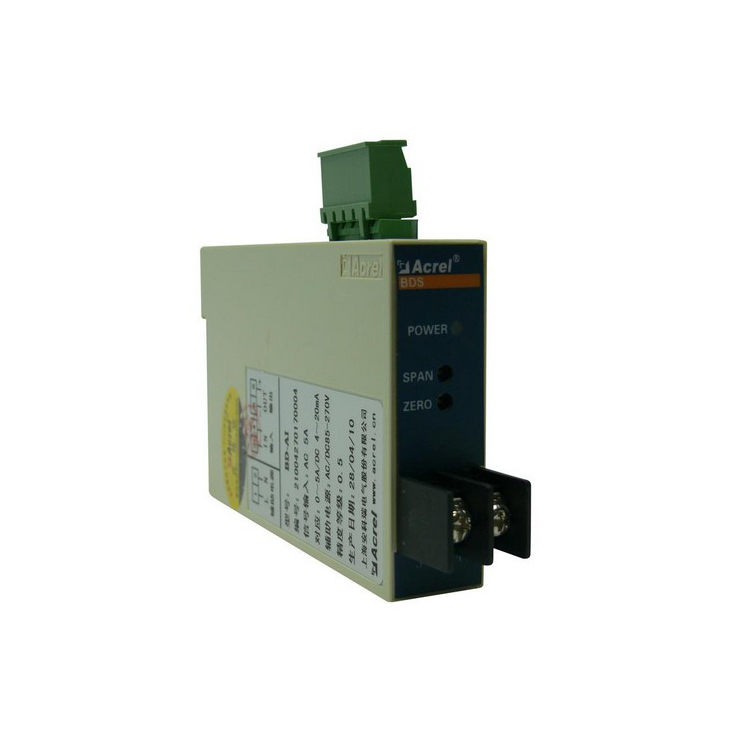 安科瑞BD-DI电力变送器 电流变送器测量电流隔离变送输出4-20mA