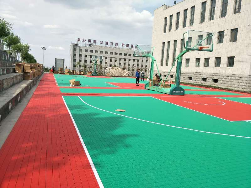 和田幼儿园拼装地板 绿色环保_倾力打造