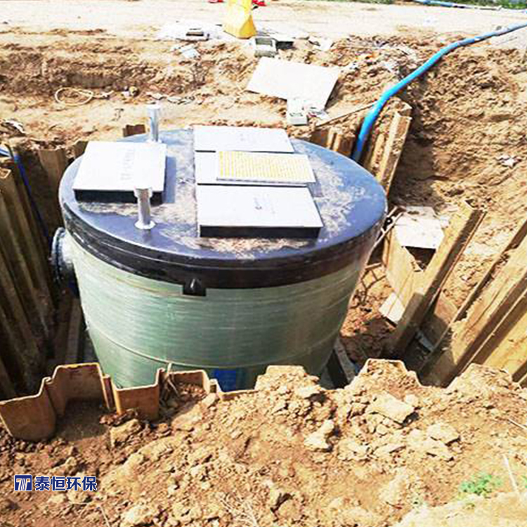 徐州雨污水一体化预制泵站 自控程度高 咸阳城市一体化预制泵站