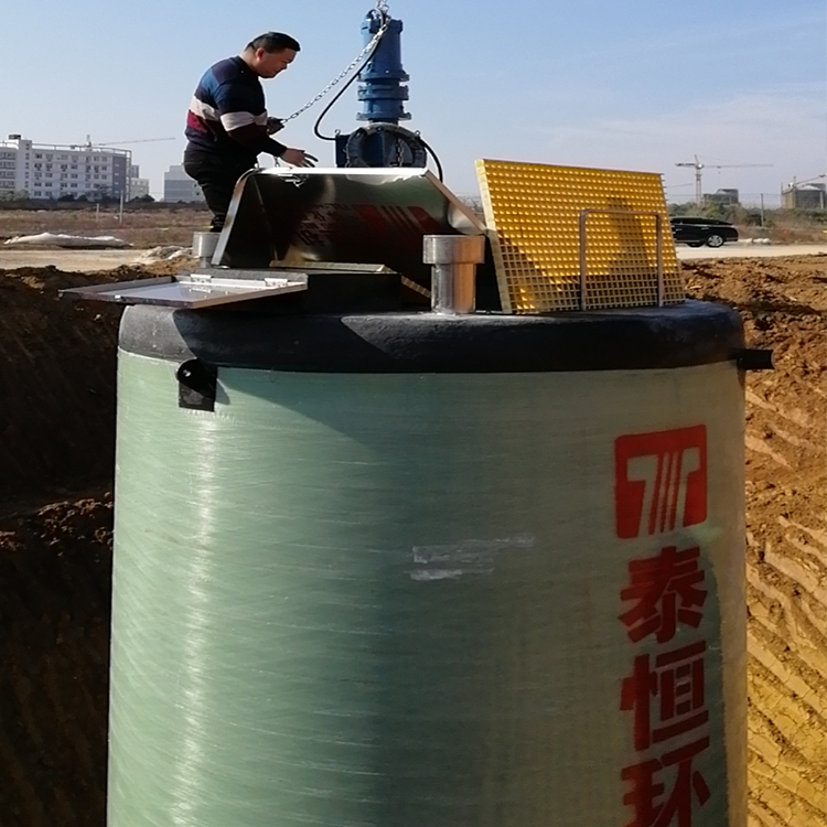 上海一体化泵站生产 自控程度高 石嘴山一体化泵站提供