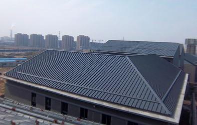 宁夏中卫变电站外墙材料铝镁锰板金属屋面系统节能复合板