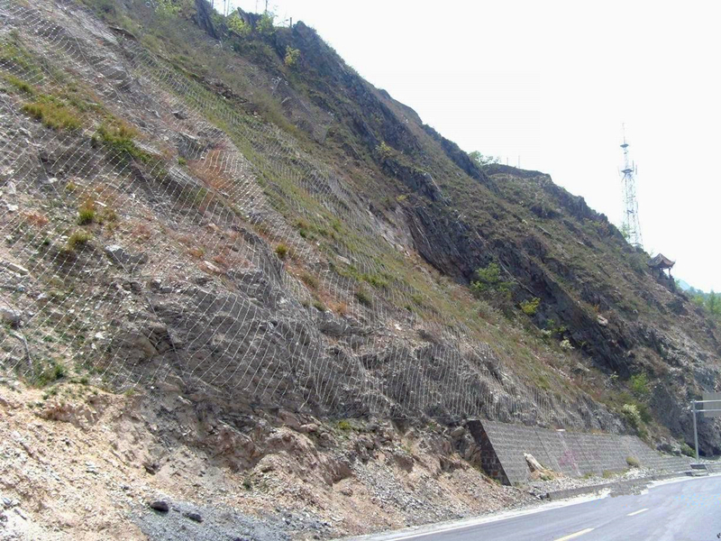 悬崖主动防护网 悬崖护坡安全网 悬崖主动防护网施工