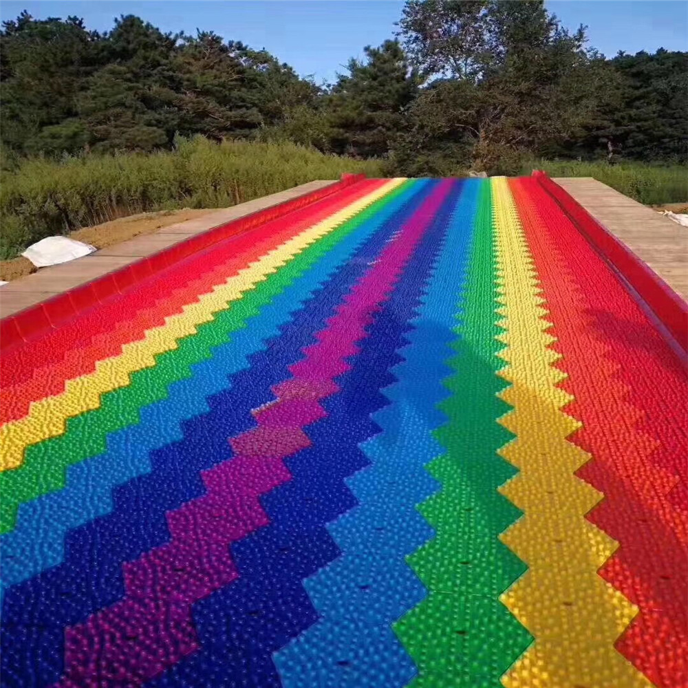和彩虹一样漂亮彩虹滑道租赁