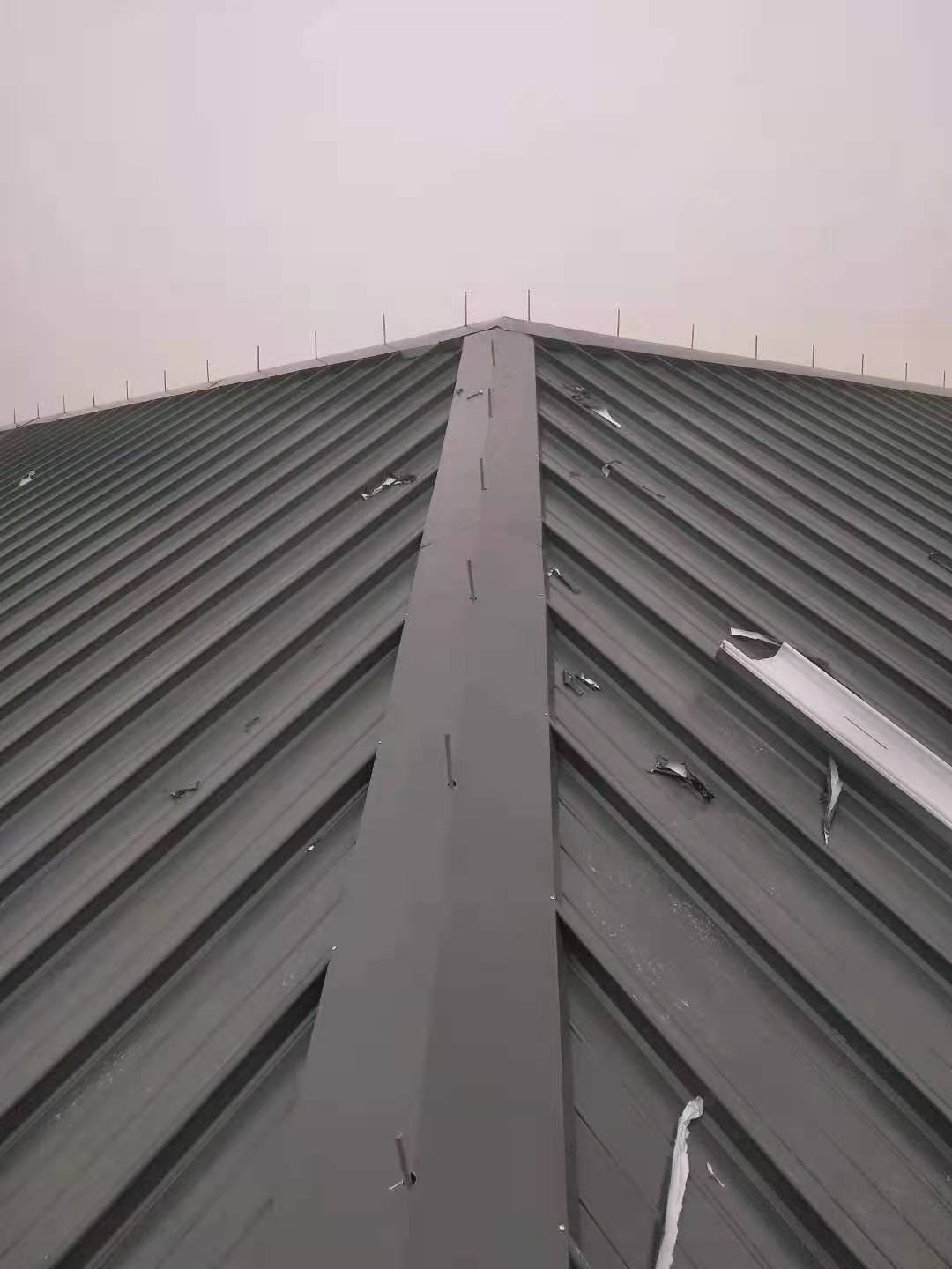 内蒙古乌海铝镁锰直立锁边屋面板65型直销