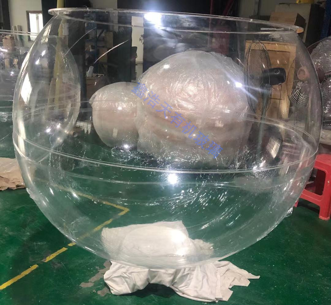 大型透明亚克力圣诞球塑料圆球空心透明半球开业商场吊球橱窗装饰挂球