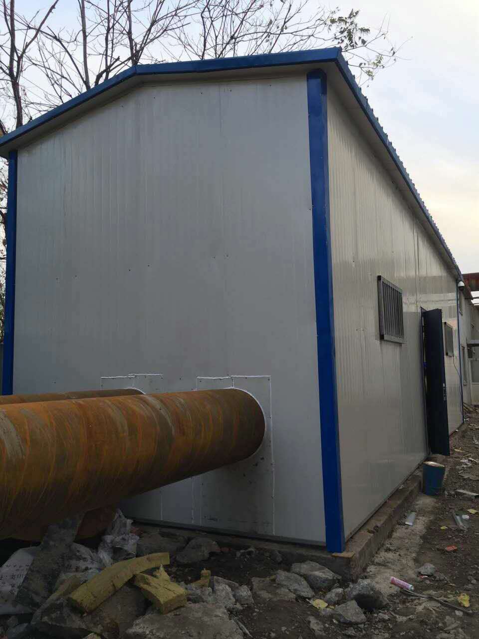 天津汉沽工地彩钢板活动房安装-可定制