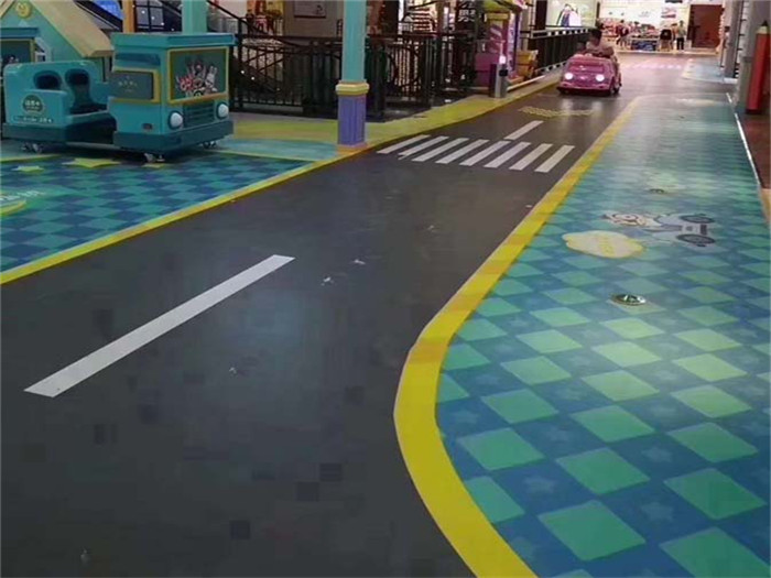 新疆塑胶运动地板的安装步骤