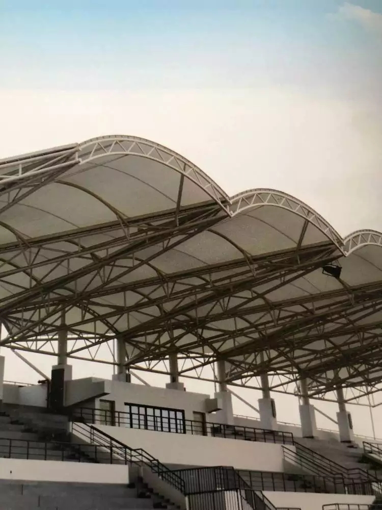 荊州膜結構遮陽雨棚 承接國內外大型膜鋼結構業務