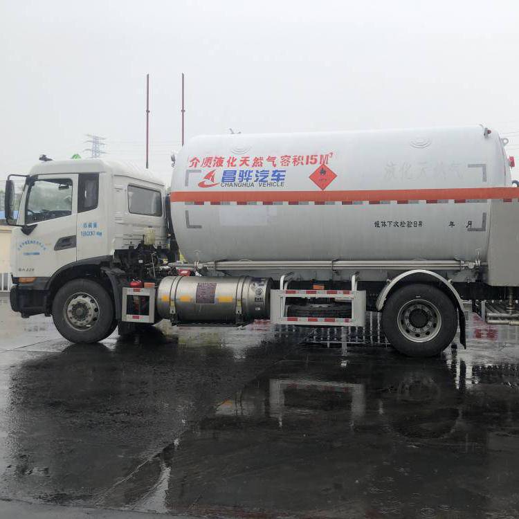 小型加气车 运输LNG 储罐加液 自增压 自装自卸