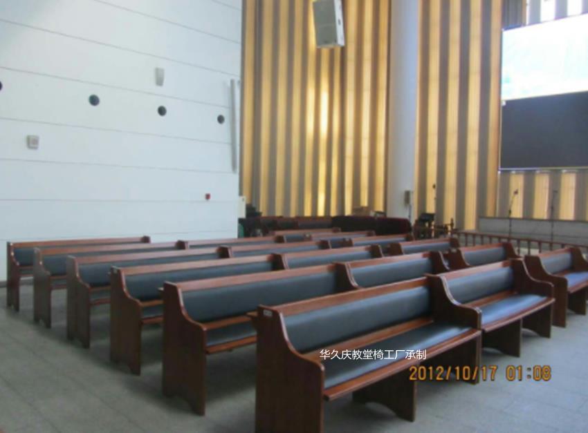 锦州教会教堂长椅子 教会长椅子 教会教堂用长椅子