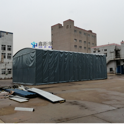 厂房悬空篷可移动防雨大棚-河北唐山制作雨棚厂家
