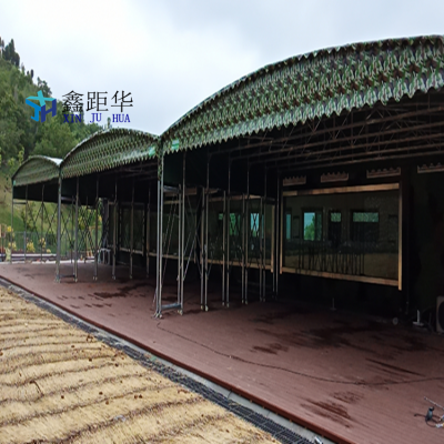 推拉雨棚大型荆州石首户外活动帐篷免费设计