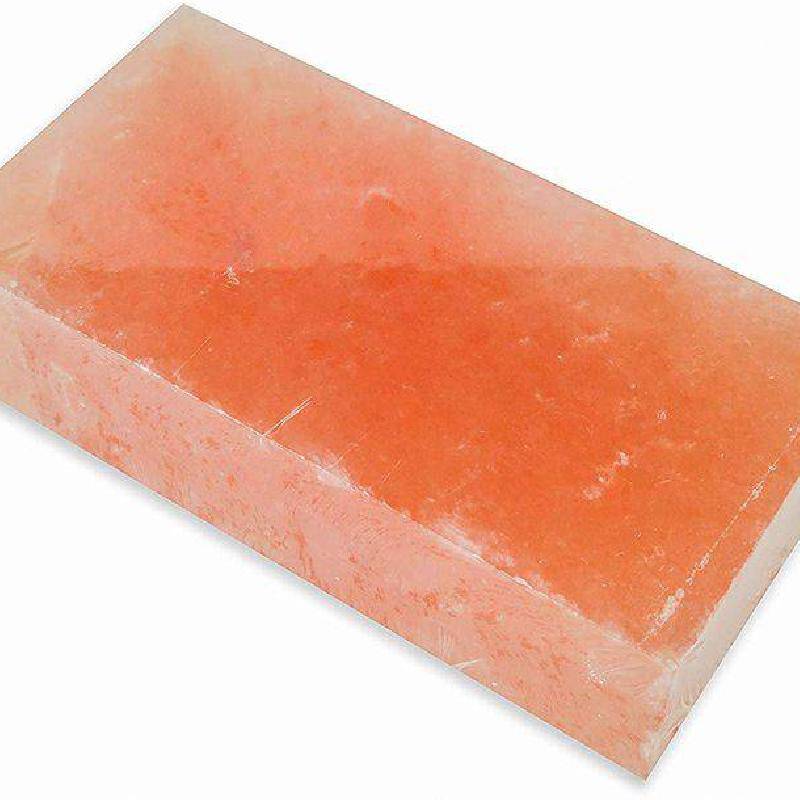 水晶盐砖 华朗矿业 20*10*5CM 进口巴基斯坦盐砖 粉红色 现货供应