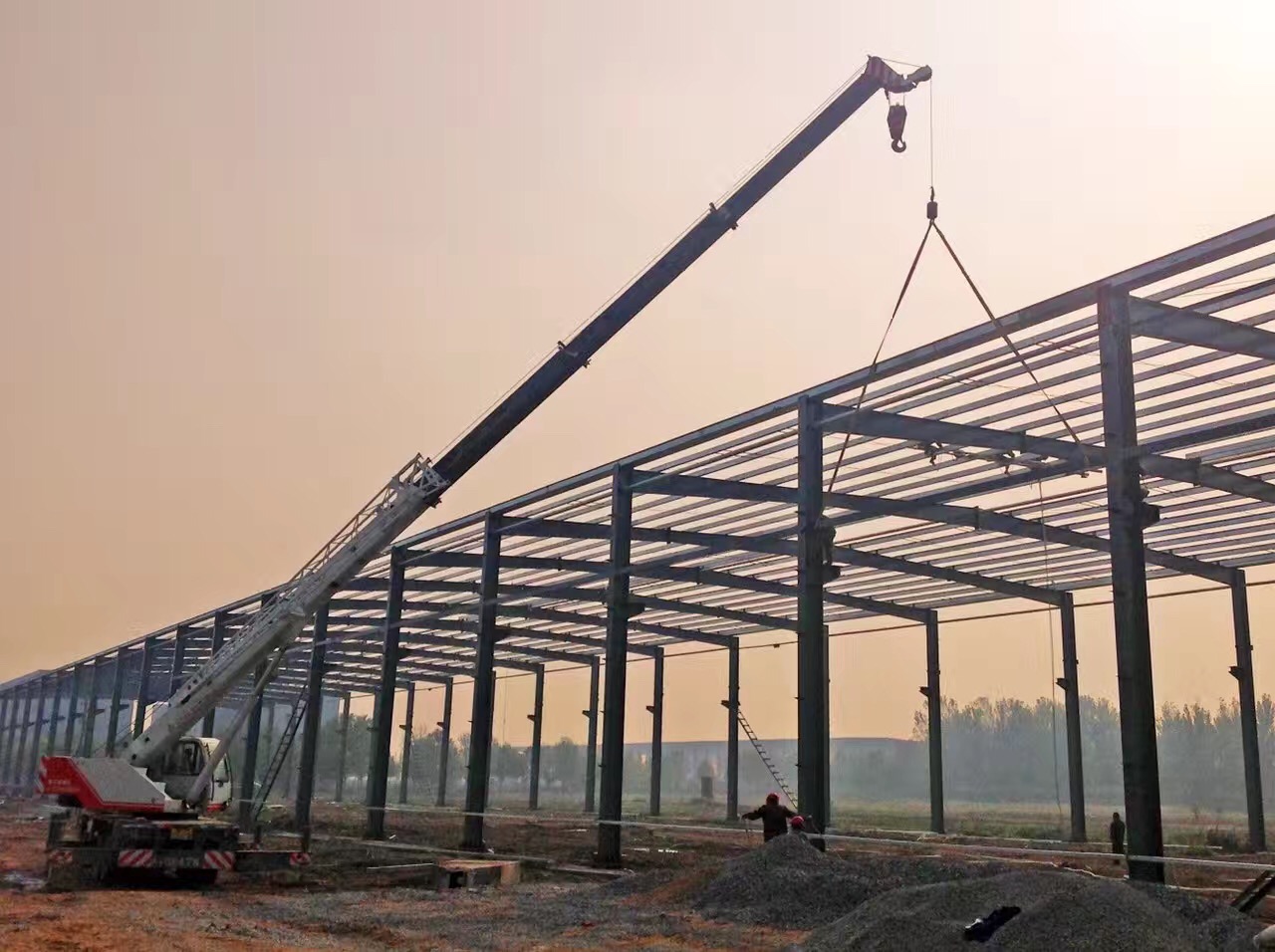 钢结构工程专业承包 钢结构工程 钢结构厂房工程 生产加工