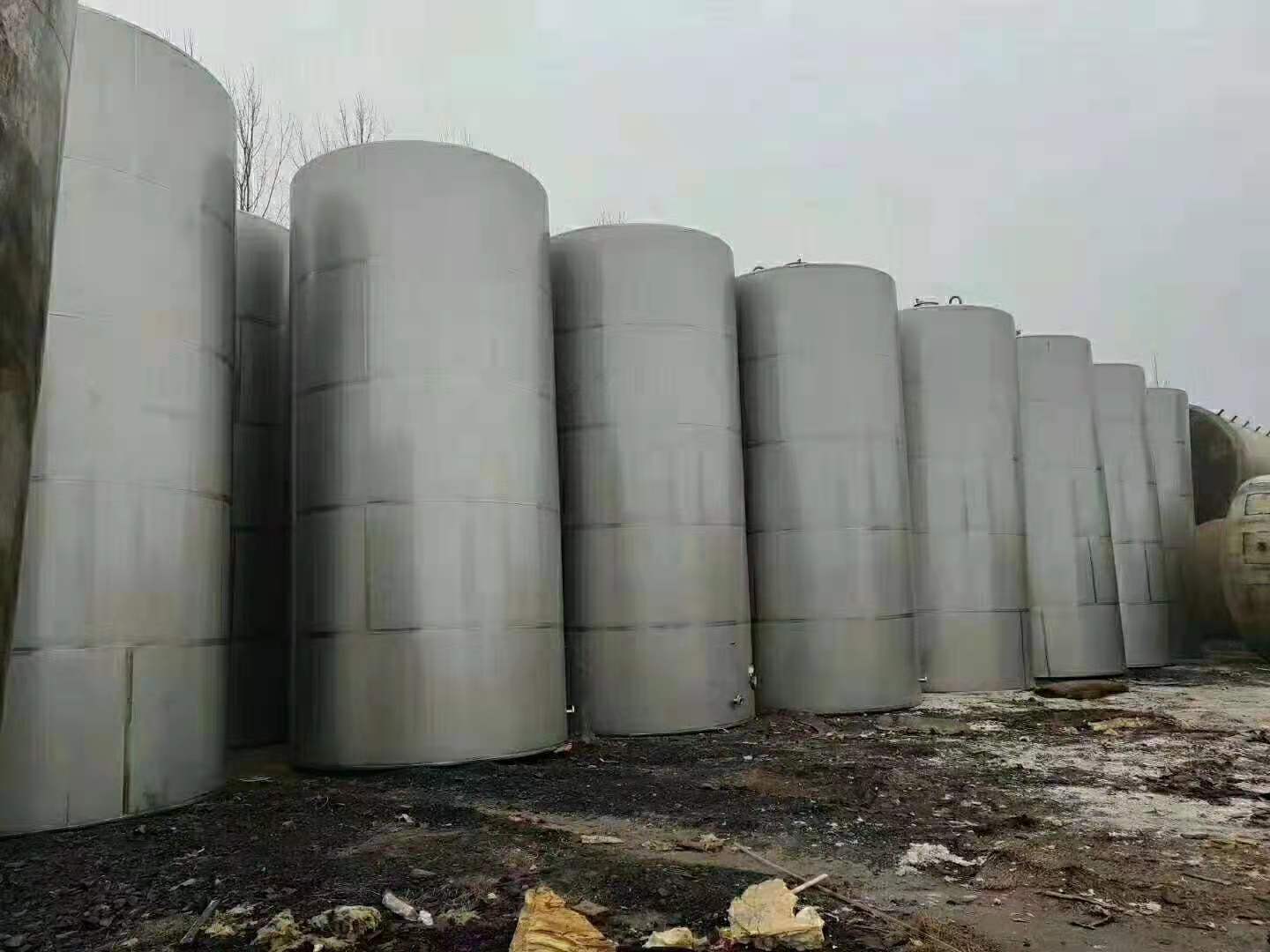 赣州回收二手5吨不锈钢储水罐