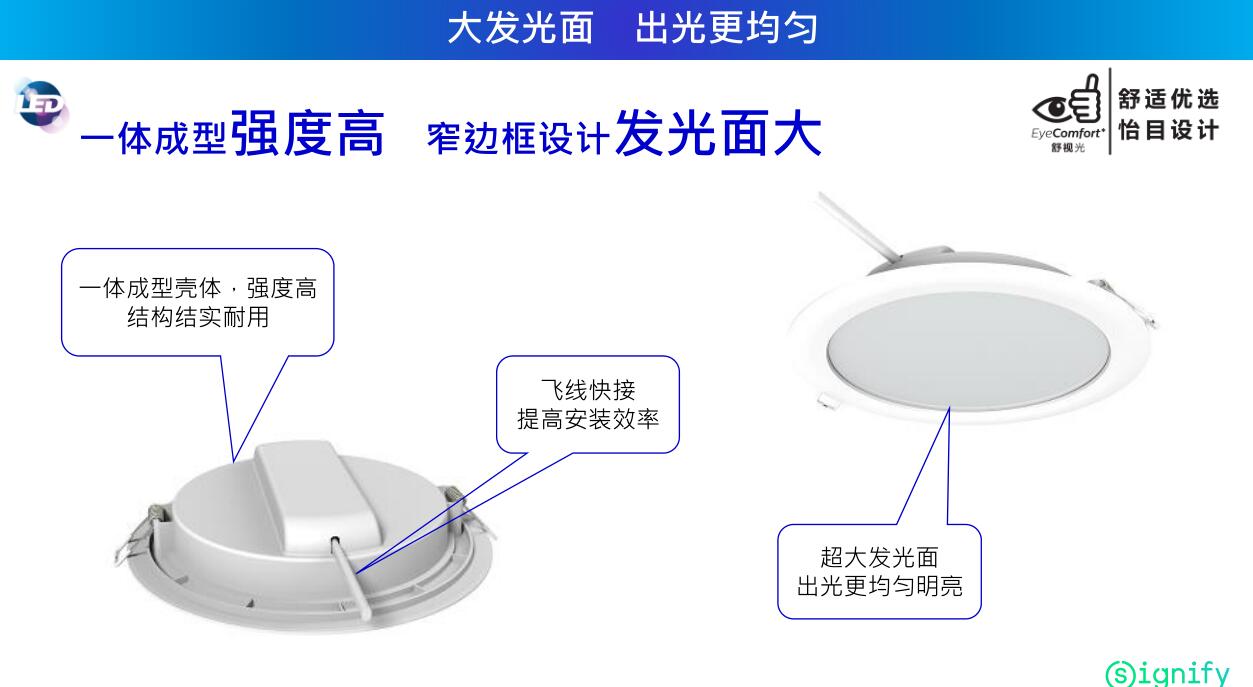 飞利浦DN200LED筒灯参数3