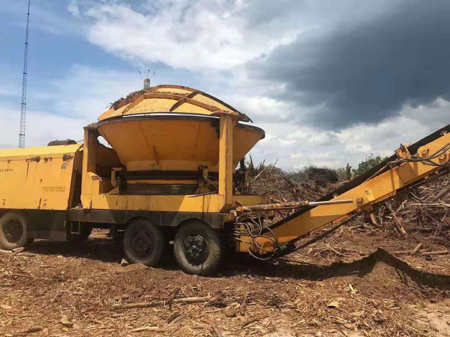 抚州回收二手综合木材破碎机