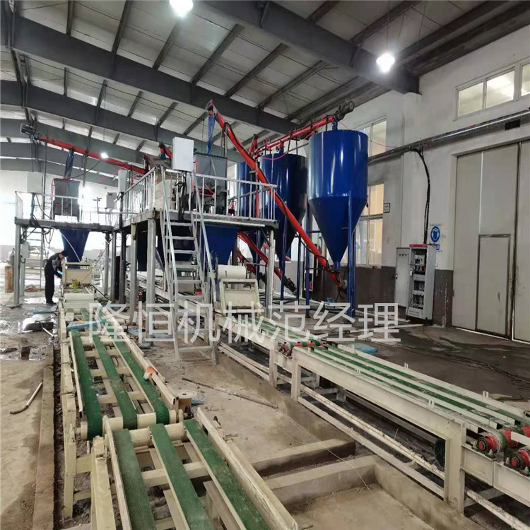 自动化FS免拆一体板设备生产线隆恒机械绿色节能环保宁津县隆恒建材机械厂