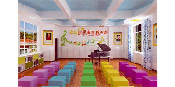 学校音乐教室文化墙设计