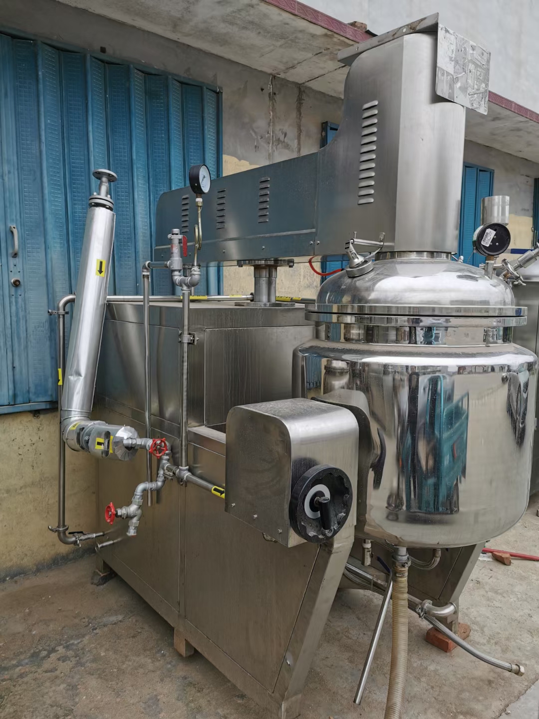 出售二手電加熱乳化機 電話議價 乳化機組