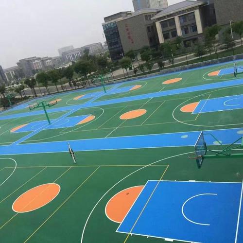 杭州小区塑胶篮球场生产厂家