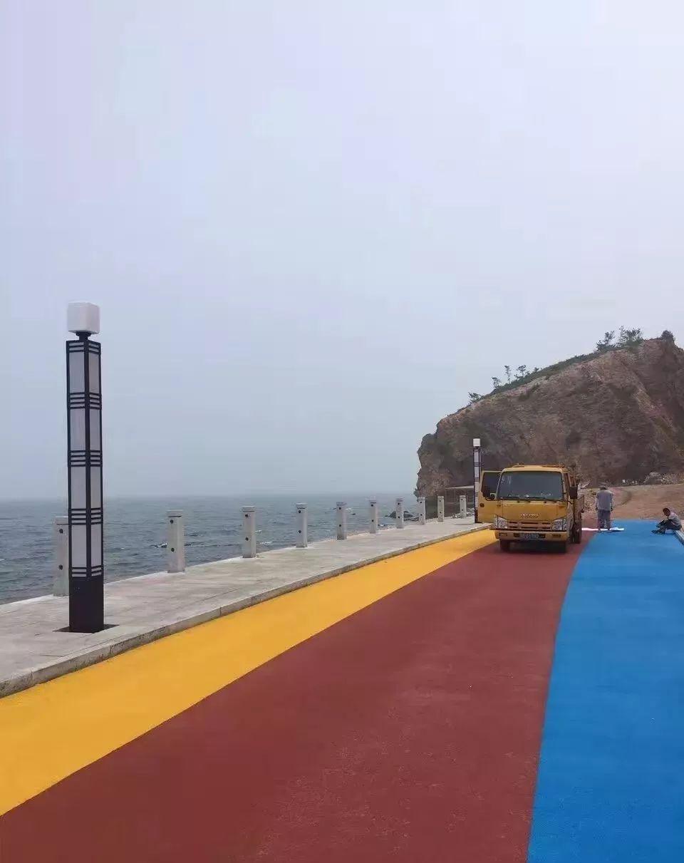 镇江运动场彩色陶瓷防滑路面 上门安装