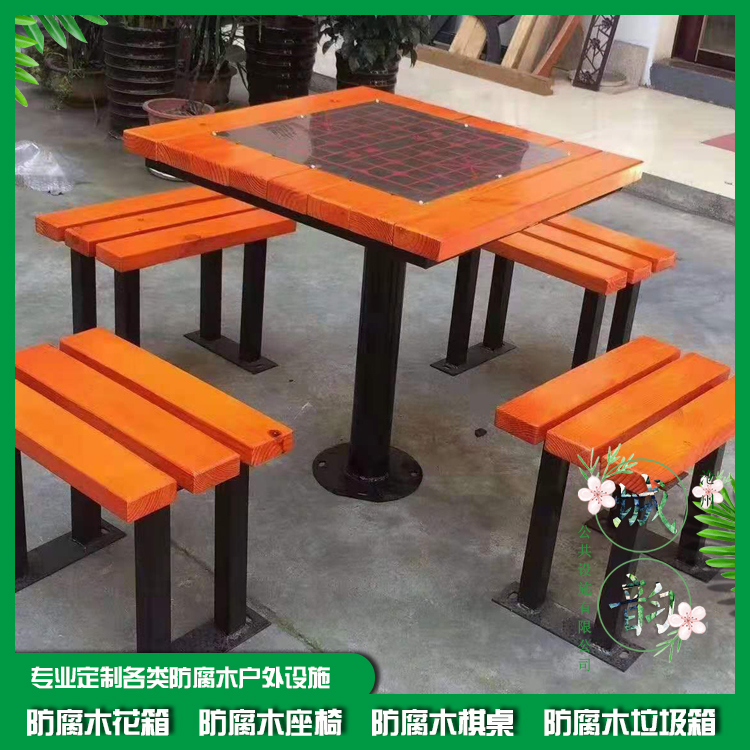 河北铁艺长椅公园厂家 塑木椅条防水防腐 北京公园座椅厂家