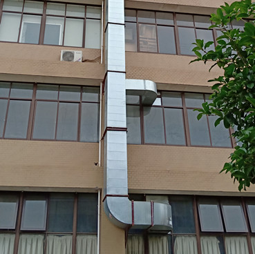 湖南浏阳工厂食堂厨房设备通风设备安装