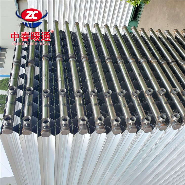 钢制柱式五柱散热器 承接工程类 QF9D08钢管柱型散热器