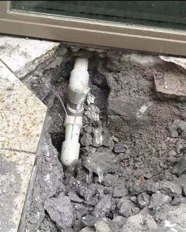 惠州博罗家庭地板下水管漏水测漏，房屋暗装水管漏水检测