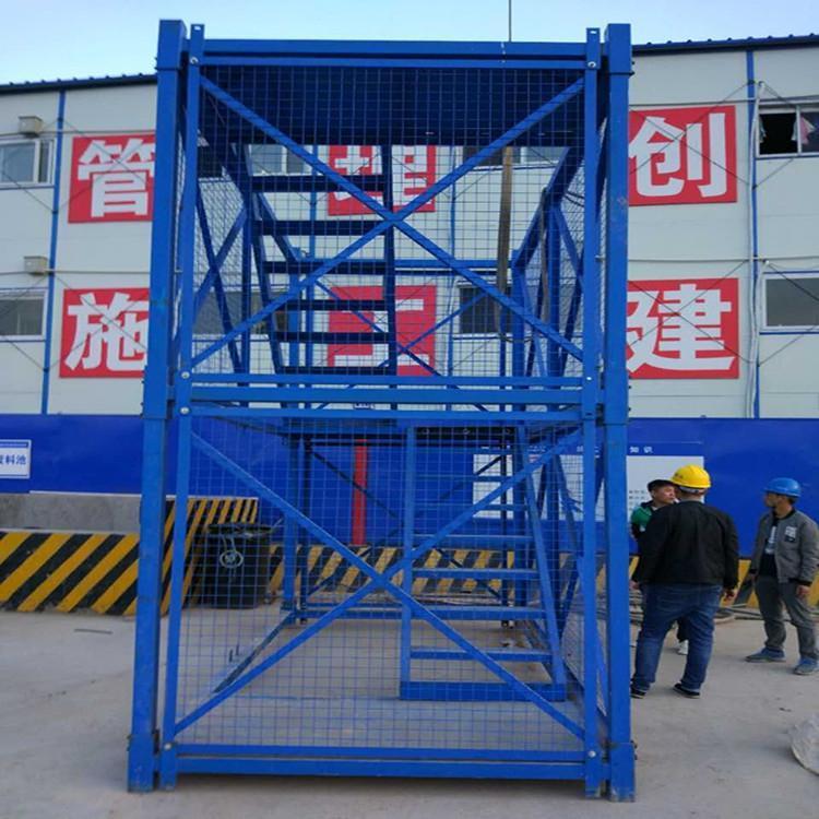 贵阳墩柱防护上下梯笼，墩身安全爬梯，贵州桥梁组合梯笼