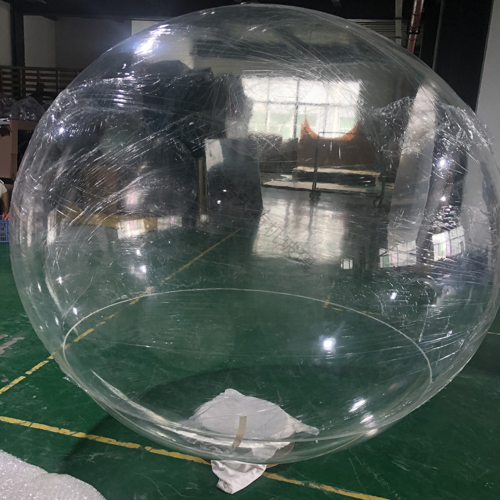 亚克力透明大型水晶装饰球塑料空心婚庆圣诞道具球网红泡泡半球