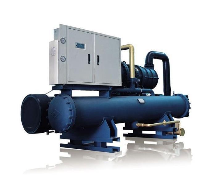 河北石家庄 ***地源热泵 螺杆式水地源热泵机组 级热泵冷热水制冷设备