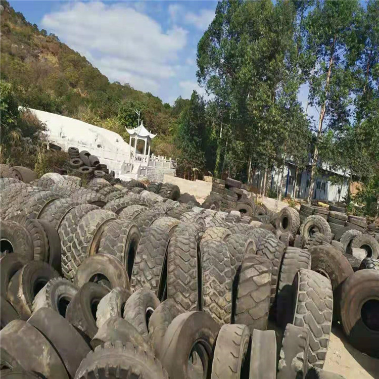 报废轮胎回收厂家 大量收购 车胎回收