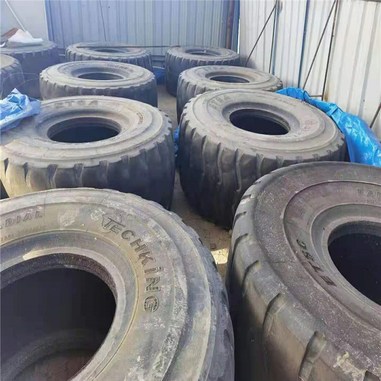 东莞工程汽车轮胎回收工厂 高价收购 车胎回收